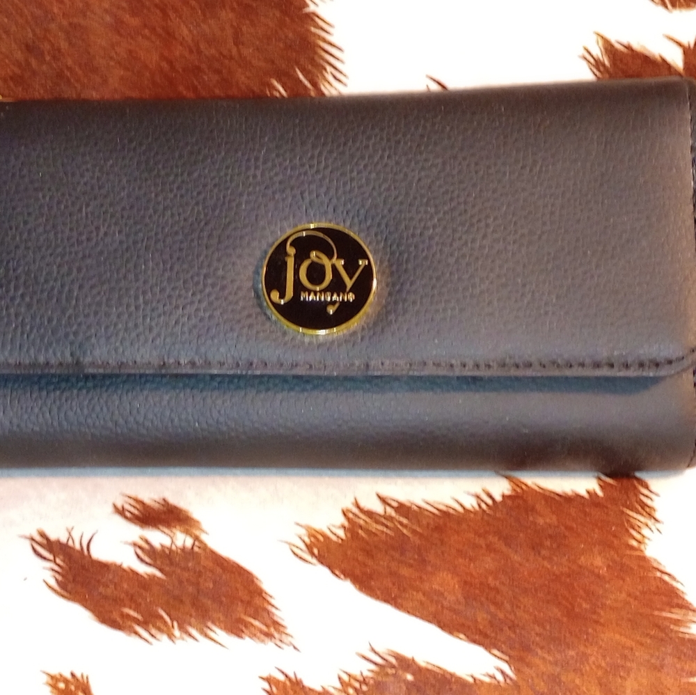 NWOT Navy/ dark blue Joy Mangano wallet